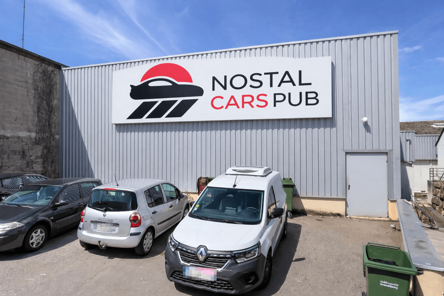 Devanture NOSTAL CARS PUB